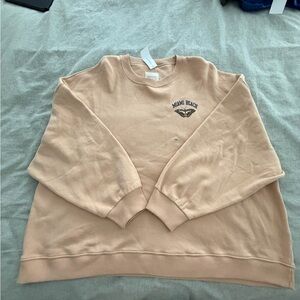 American Eagle Outfitters Tan Sweatshirt